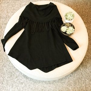 THML Black oversized turtleneck